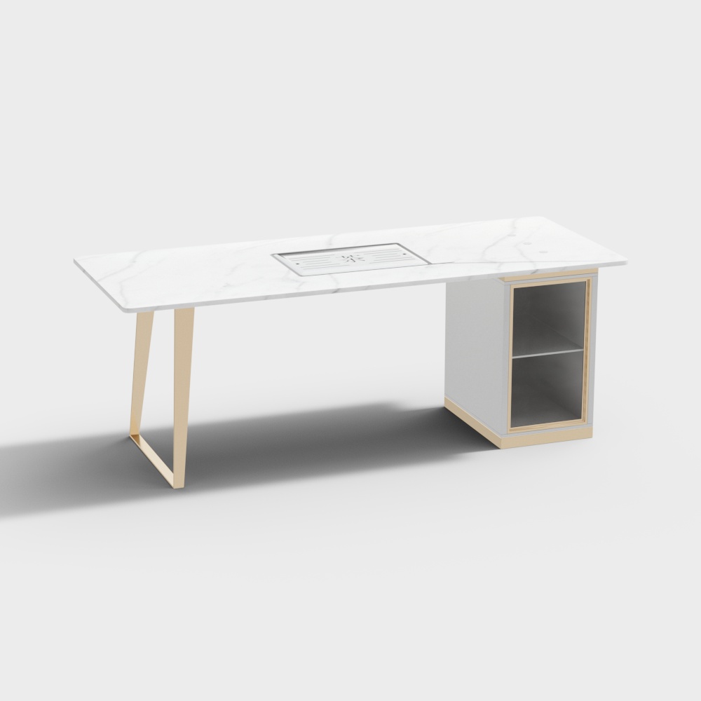 2m tea table-BSGB188A-tea room area