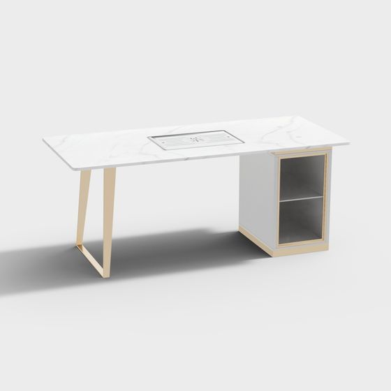 Urban Office Desk 3D model