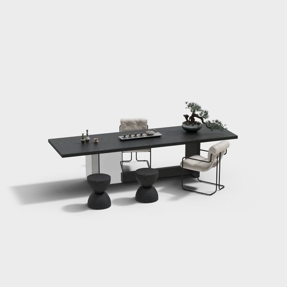 Urban Living Room 3D model