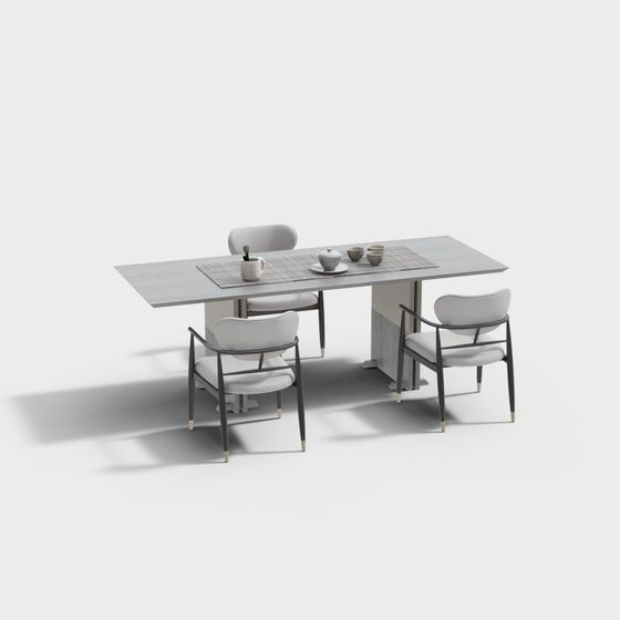 Urban Dining Table 3D model