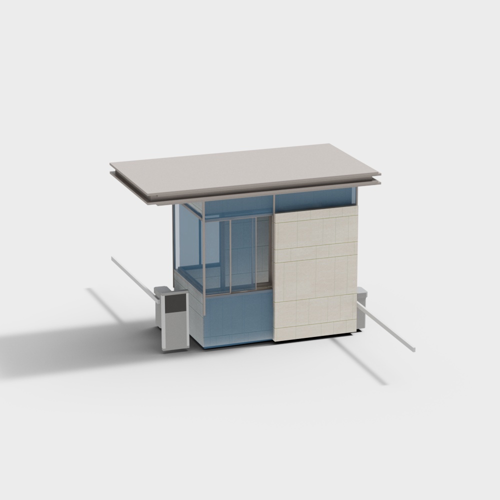 Security kiosk, security kiosk, guard kiosk