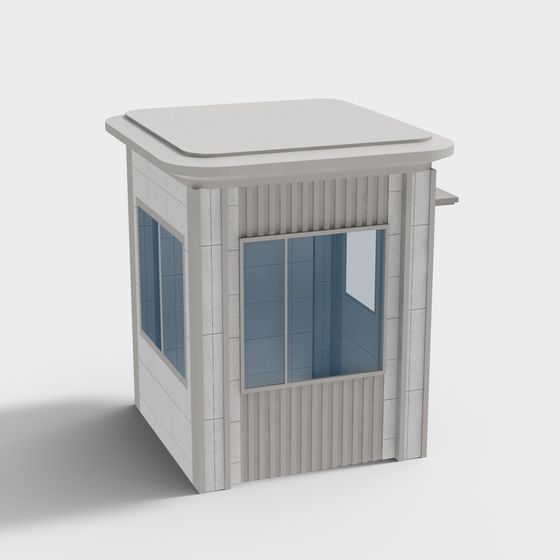 Urban Outpost 3D model