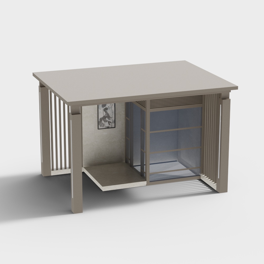 No. 9 granite sentry box