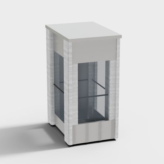 City Window 3D Model - Low Poly High Detail Design
