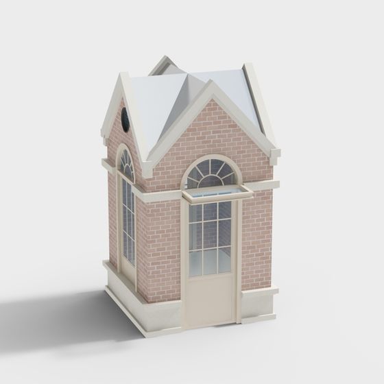 Charming Cottage 3D model