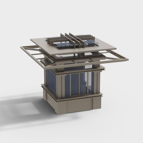 Futuristic Tower 3D model