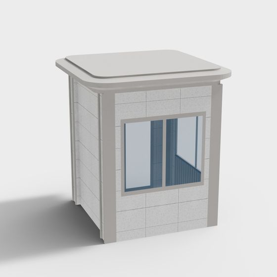 Modern Urban Cottage 3D model