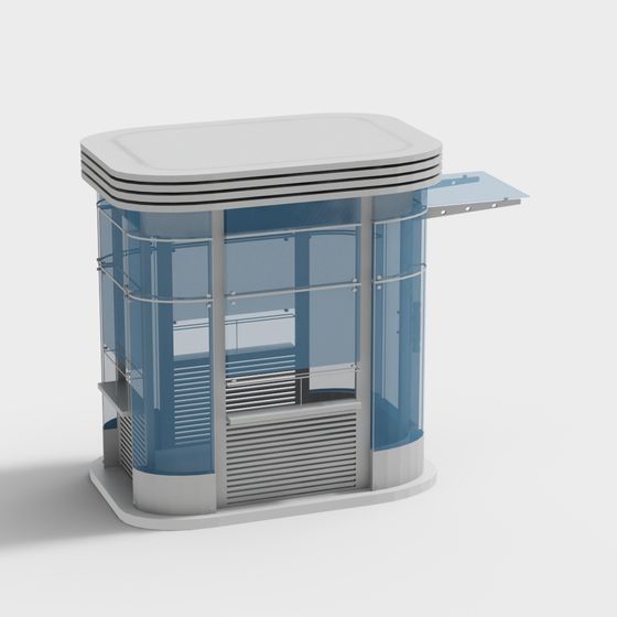 Futuristic Outpost 3D model