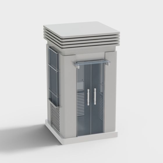 Urban Cabin 3D model for Modern Design