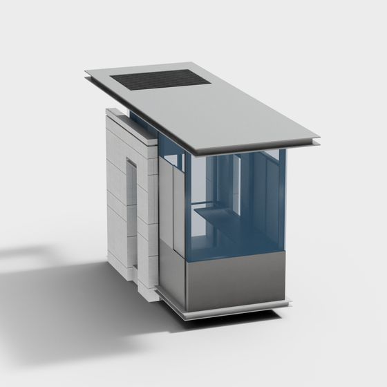 Urban Guardian Pavilion 3D model