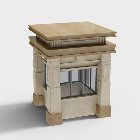 Urban Oasis Architectural Exhibit 3D model