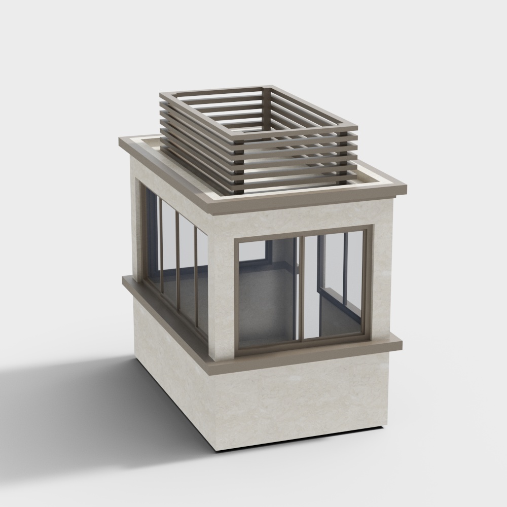 No. 1 granite sentry box