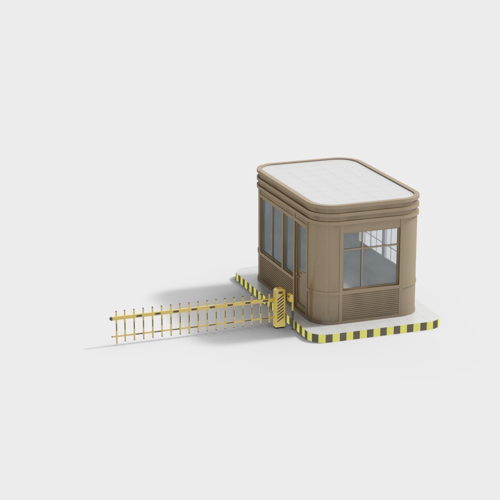 Industrial Outpost 3D model