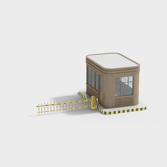 Industrial Outpost 3D model