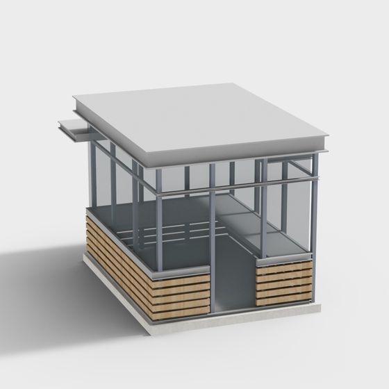 Urban Pavilion 3D model