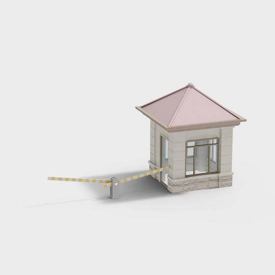 Charming Small Watchtower 3D model