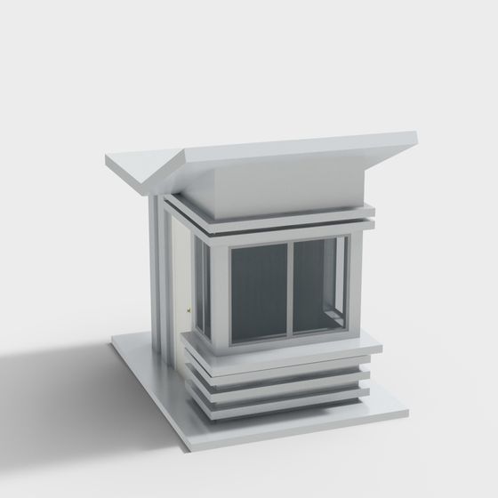 City Oasis Pavilion 3D model