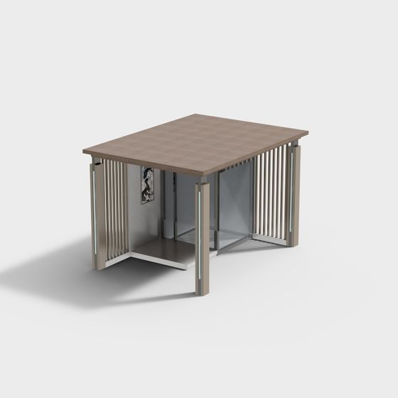 Urban Window Side Table 3D model