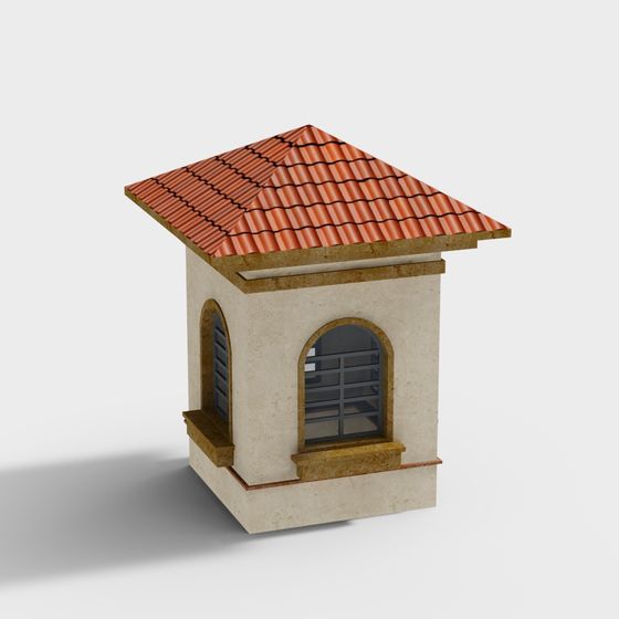 Mediterranean Gazebo 3D model