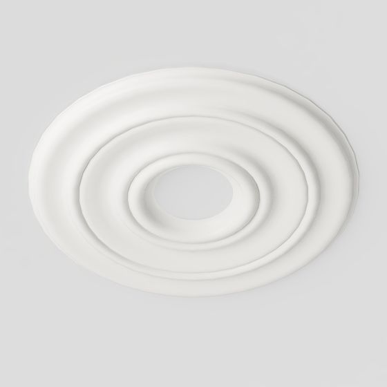 Low-Polygon Modern Ceiling Light 3D model