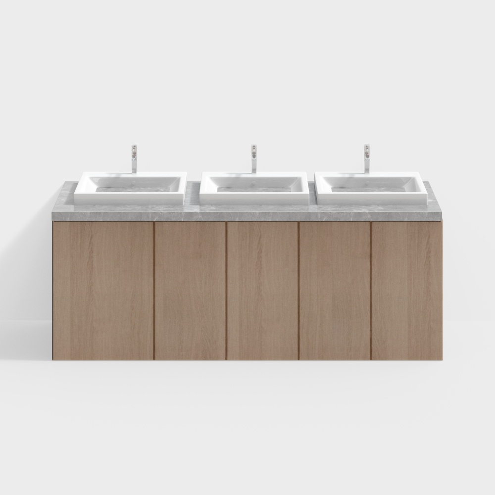 Urban Bathroom Vanity 3D model