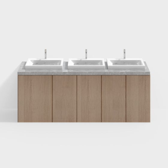 Urban Bathroom Vanity 3D model