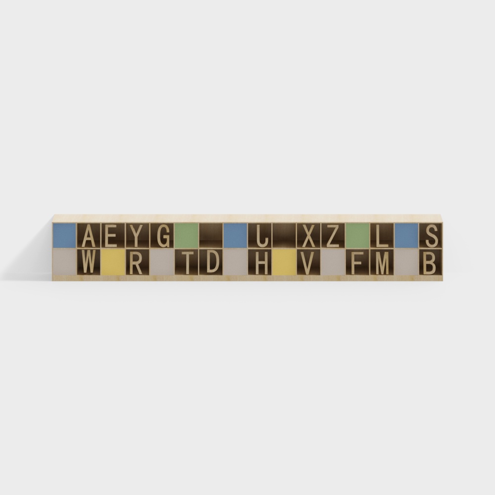 Étagère de stockage de salle de classe de dessin