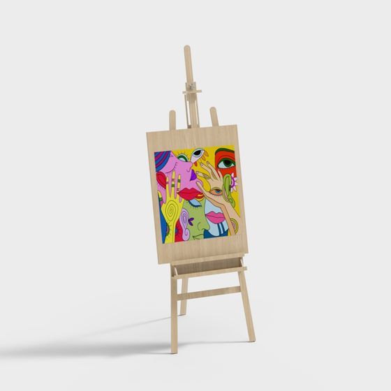 Caballete para aula infantil