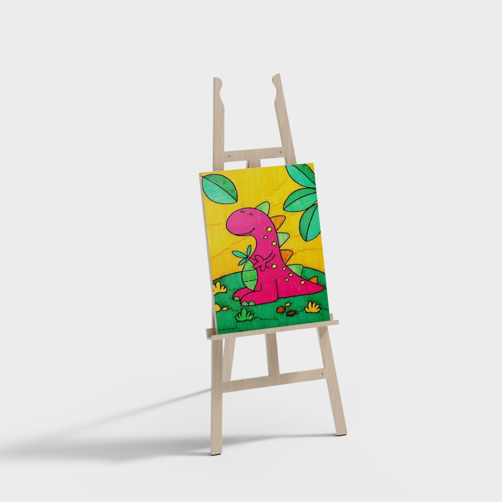 caballete de aula de arte