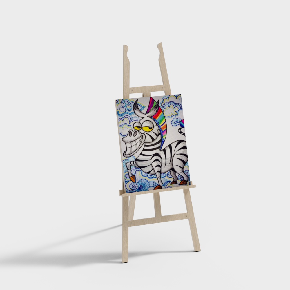 chevalet de classe d'art