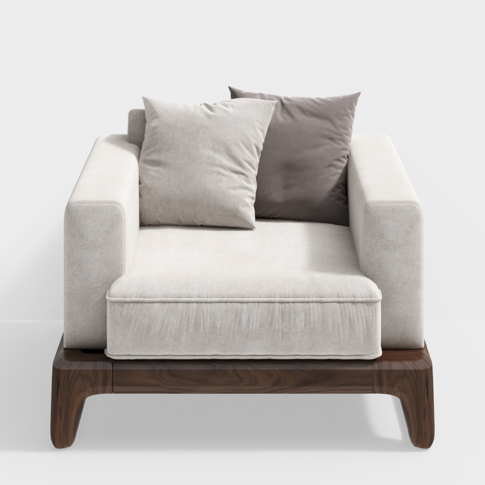 ghế sofa gỗ có gối