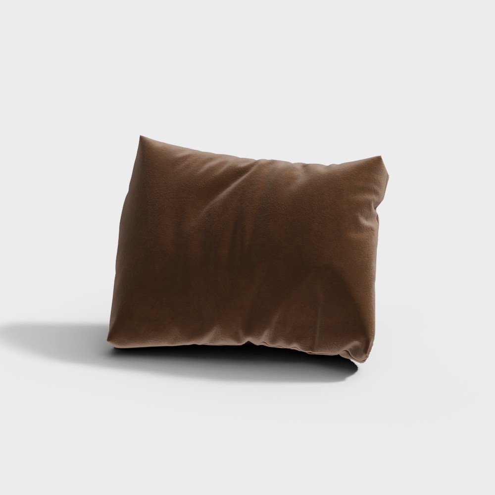 brown pillow