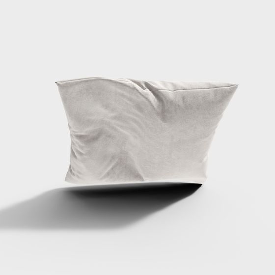 Minimalist Low-Polygon Pillow 3D model for Creative Projects