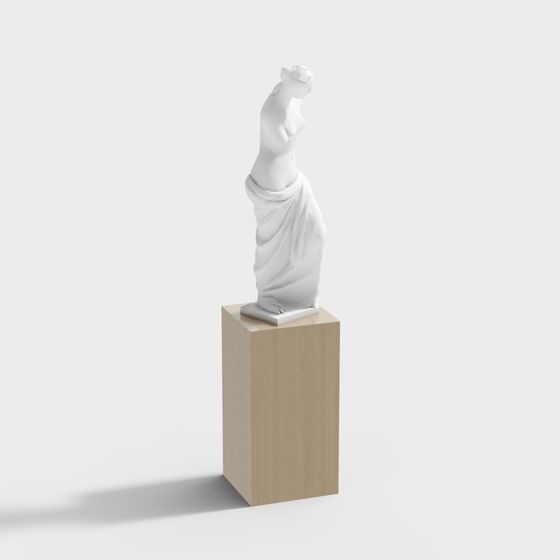 Venus 3D Model: Classical Aesthetic Meets Modern Technology