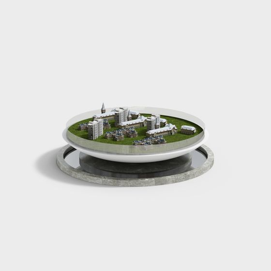 Miniature Cityscape 3D model