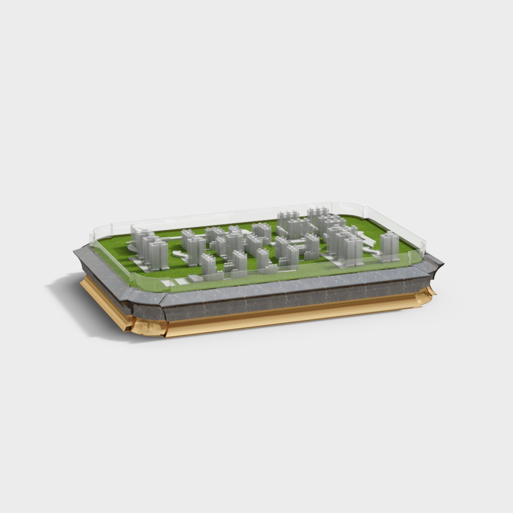 Urban Micro Landscape 3D model