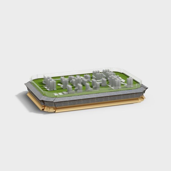 Urban Micro Landscape 3D model