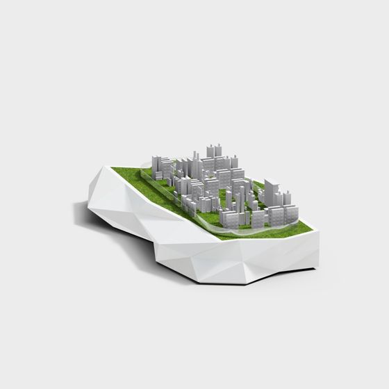 Urban Oasis 3D model