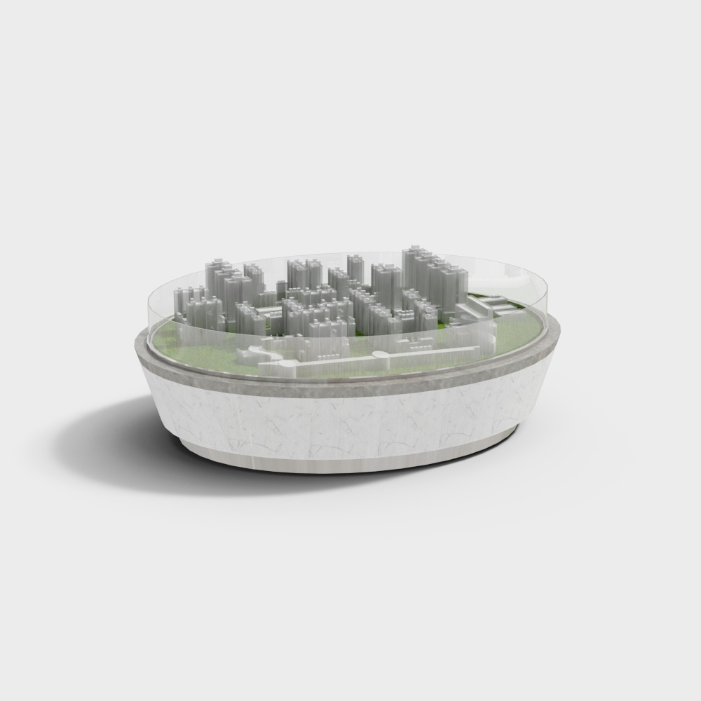 Urban Horizon 3D Model for Future Cities