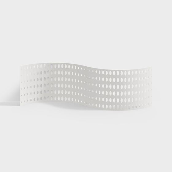 Polka Dot Surface 3D model for Creative Projects