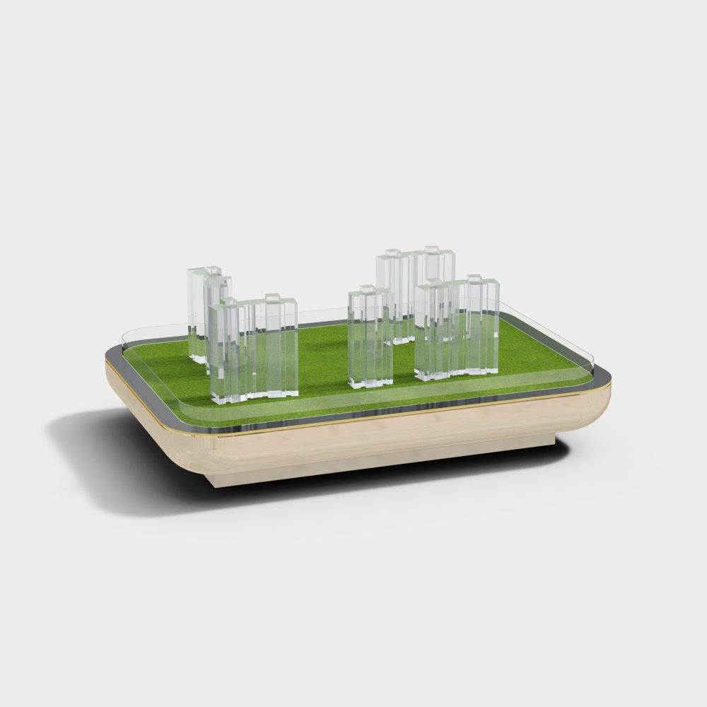 Aerial Garden 3D model