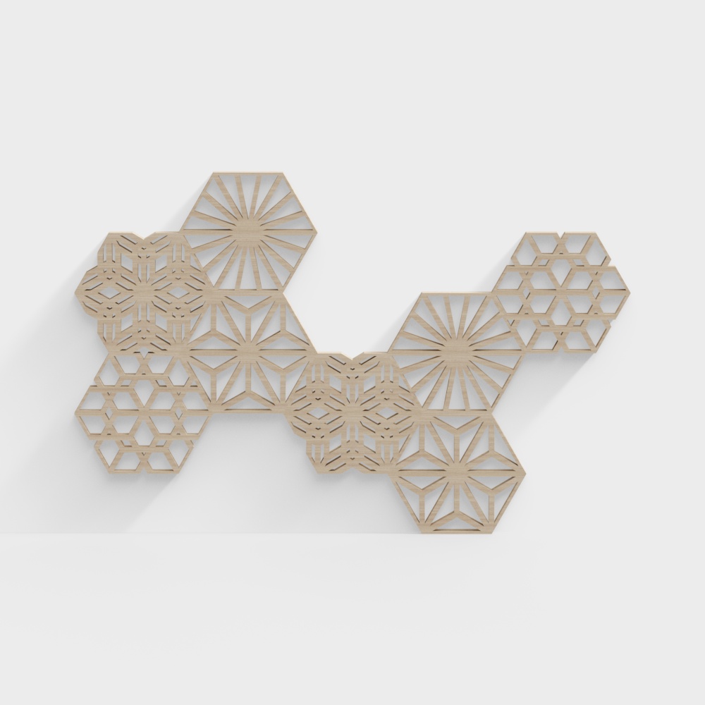 Art modeling punching plate