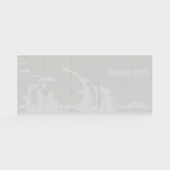 Smart City 3D model for Creative Projects