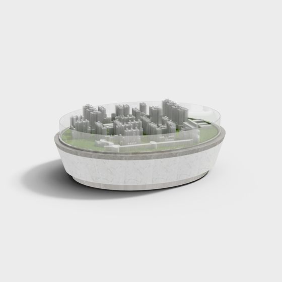 Urban Horizon 3D model for Future Cityscapes