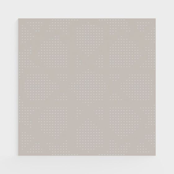 Matrix Floor 3D model in Low Polygon Style