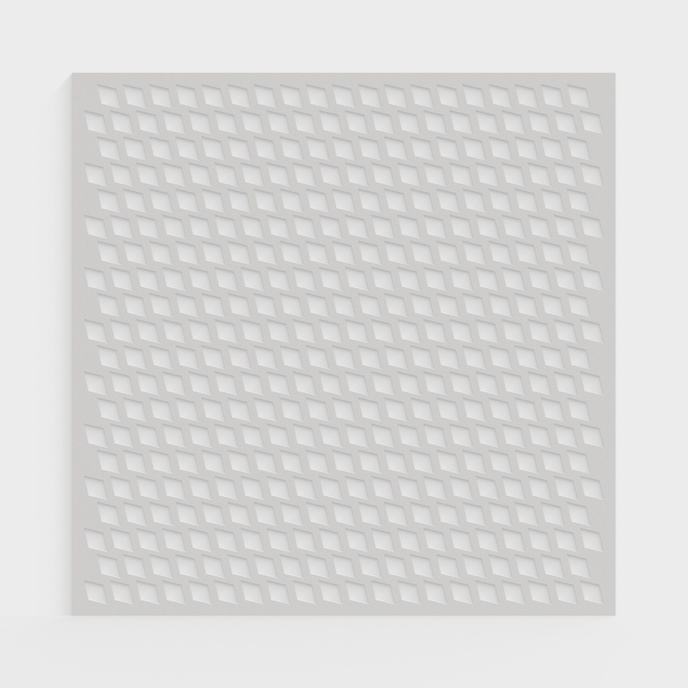 แผ่นเจาะสี่เหลี่ยม