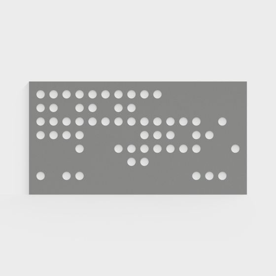 簡約沖孔板