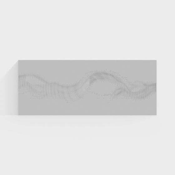 Pixelated Dragon 3D model