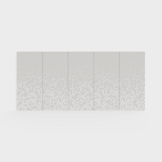 Geometric Illusion 3D model for Creative Spaces