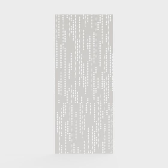 Flowing Light Screen 3D Model for Creative Spaces